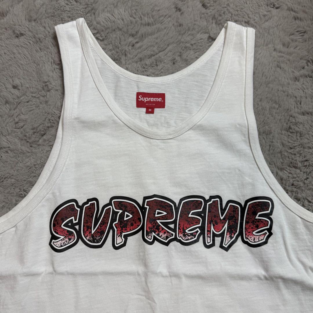 【Mサイズ】Supreme Splatter Tank Top