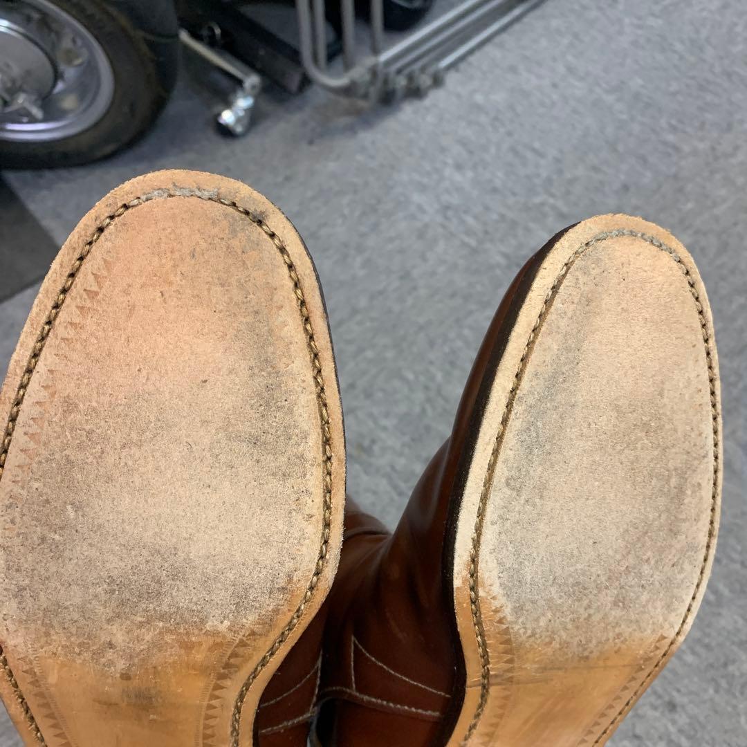 サンダース　ジョドフアーブーツ　サイズ6 ブラウン　中古　24センチ