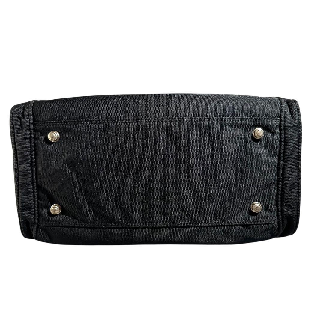 美品LANCEL ボストンバッグ 2way 大容量 キャンバス 黒 BLACK