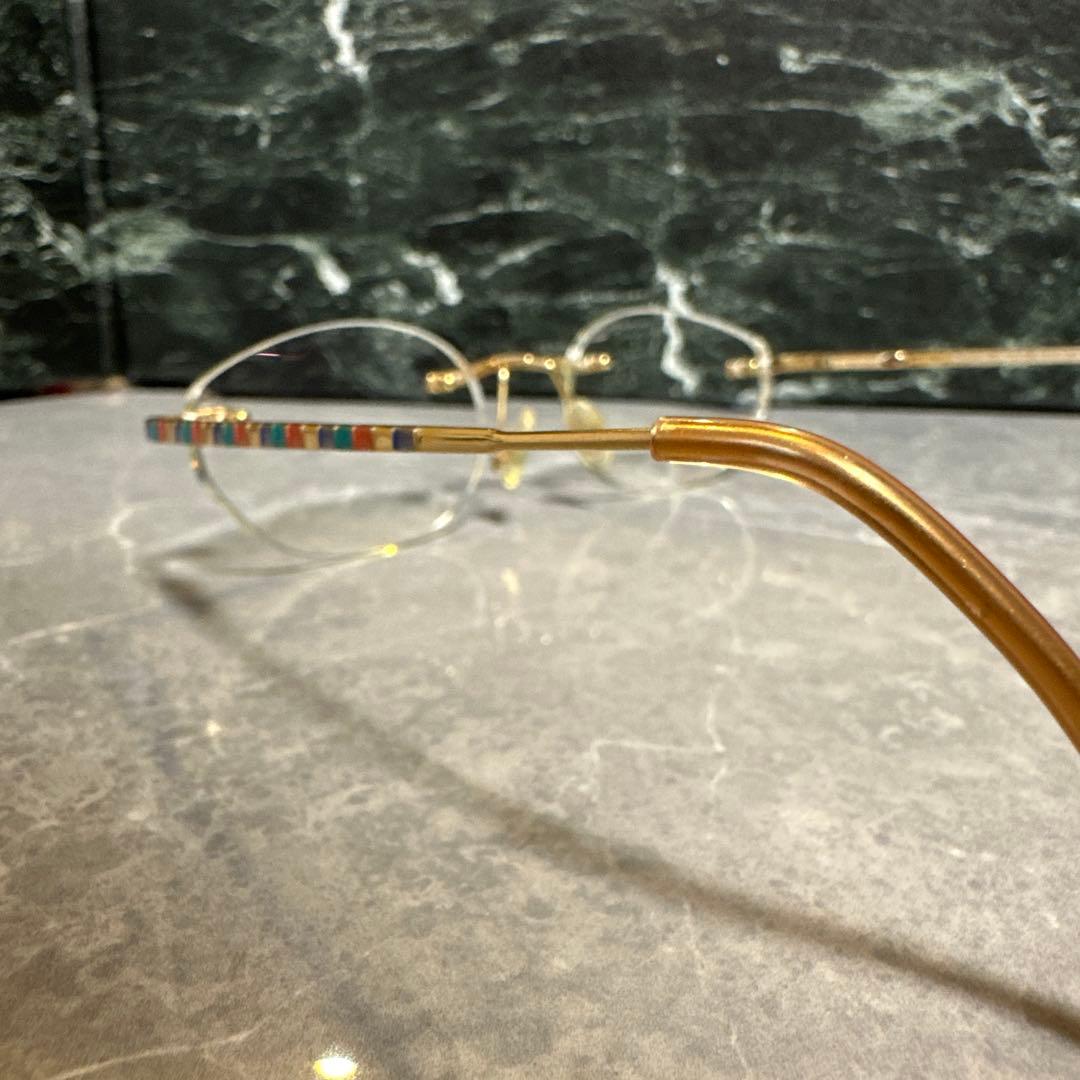 【美品】CAZAL MOD 1140 ハーフリム　メガネフレーム