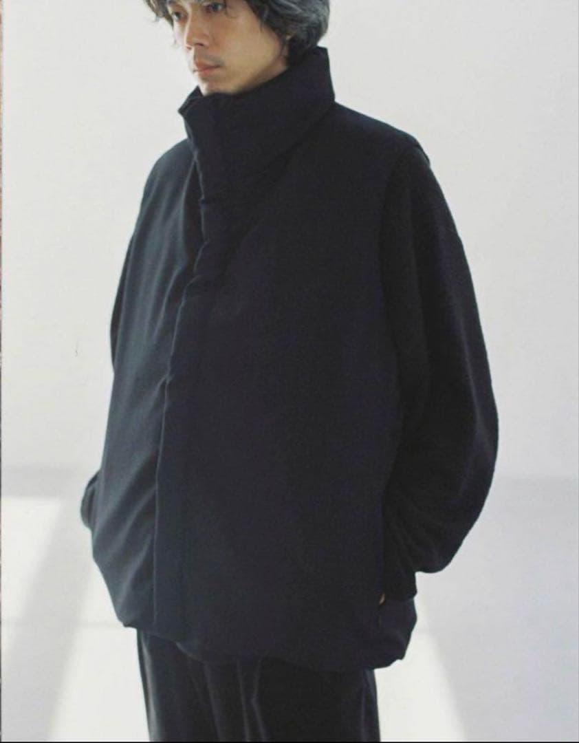LIDNM WOOL DOBBY PUFFER VEST リドムS LIDNM WWW_OLIVIERBERNSTEIN_COM