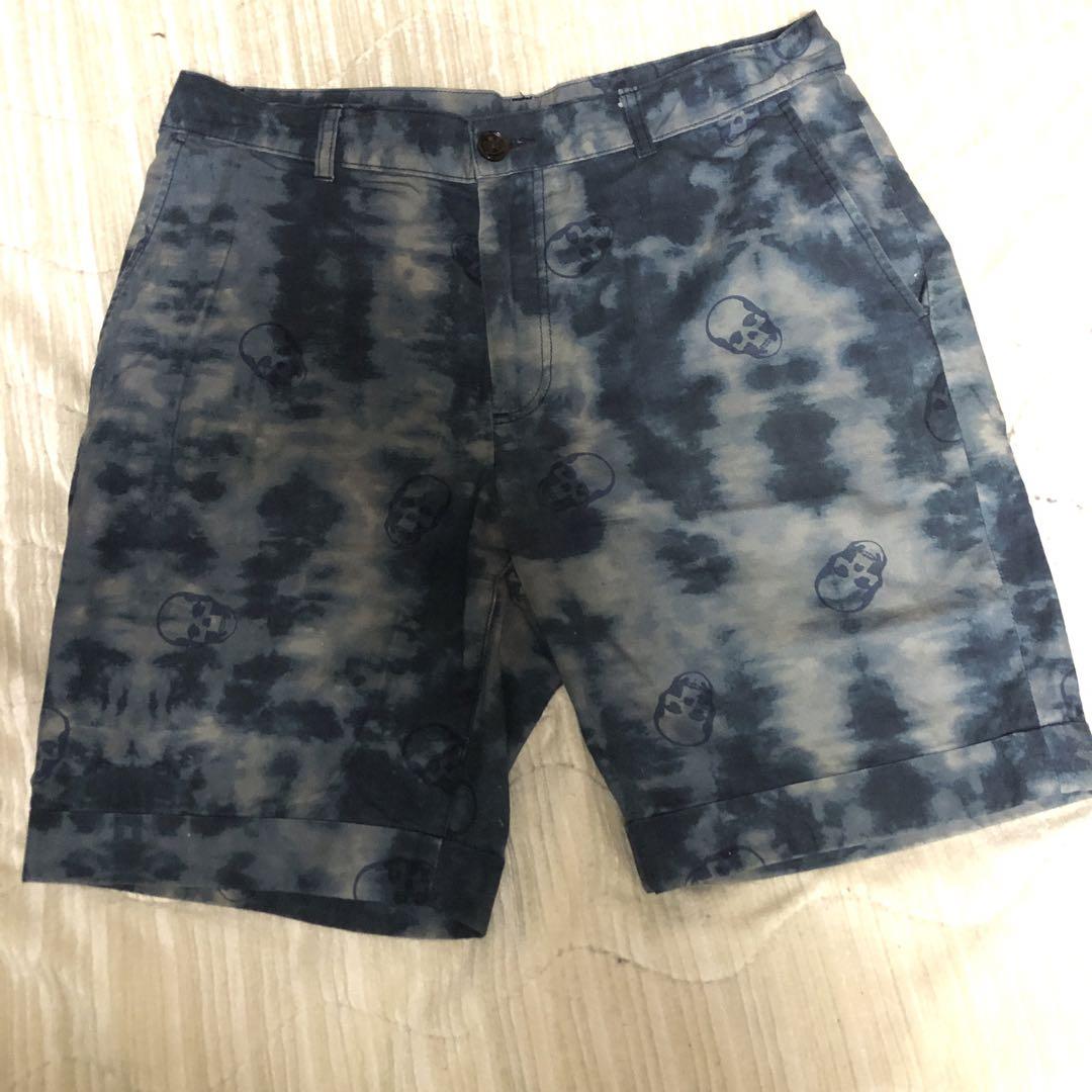 lucien pellat-finet スカル柄ショートパンツ