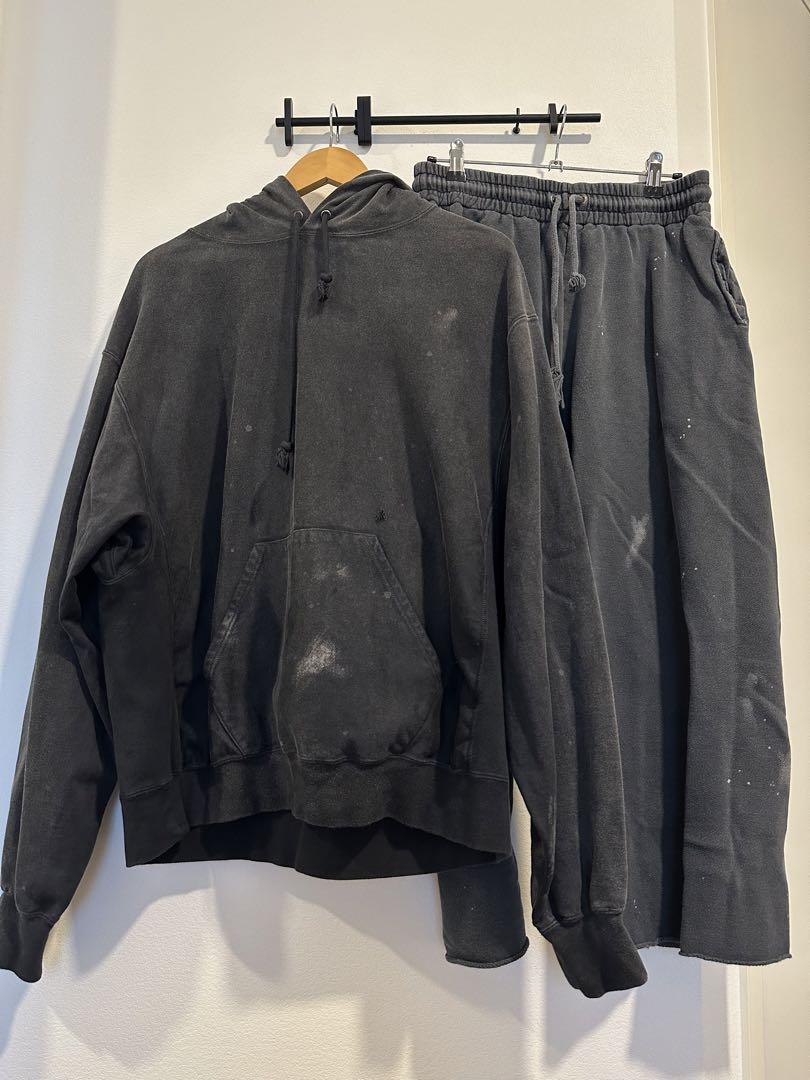 BOWWOW AGING SWEATSHIRT PANT セットアップ