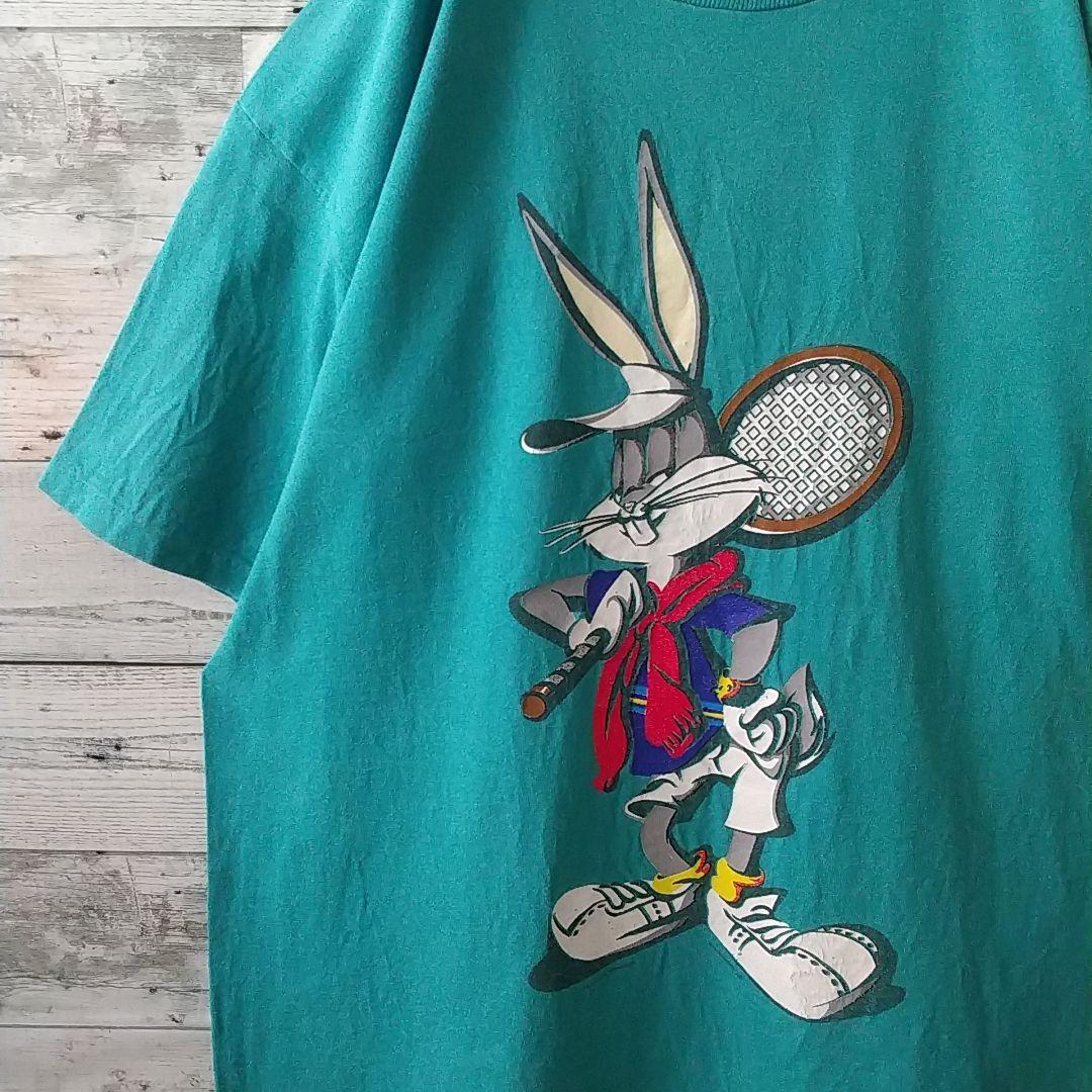 希少☆1995年 バッグスバニーショー シングルステッチ Tシャツ コピーライト