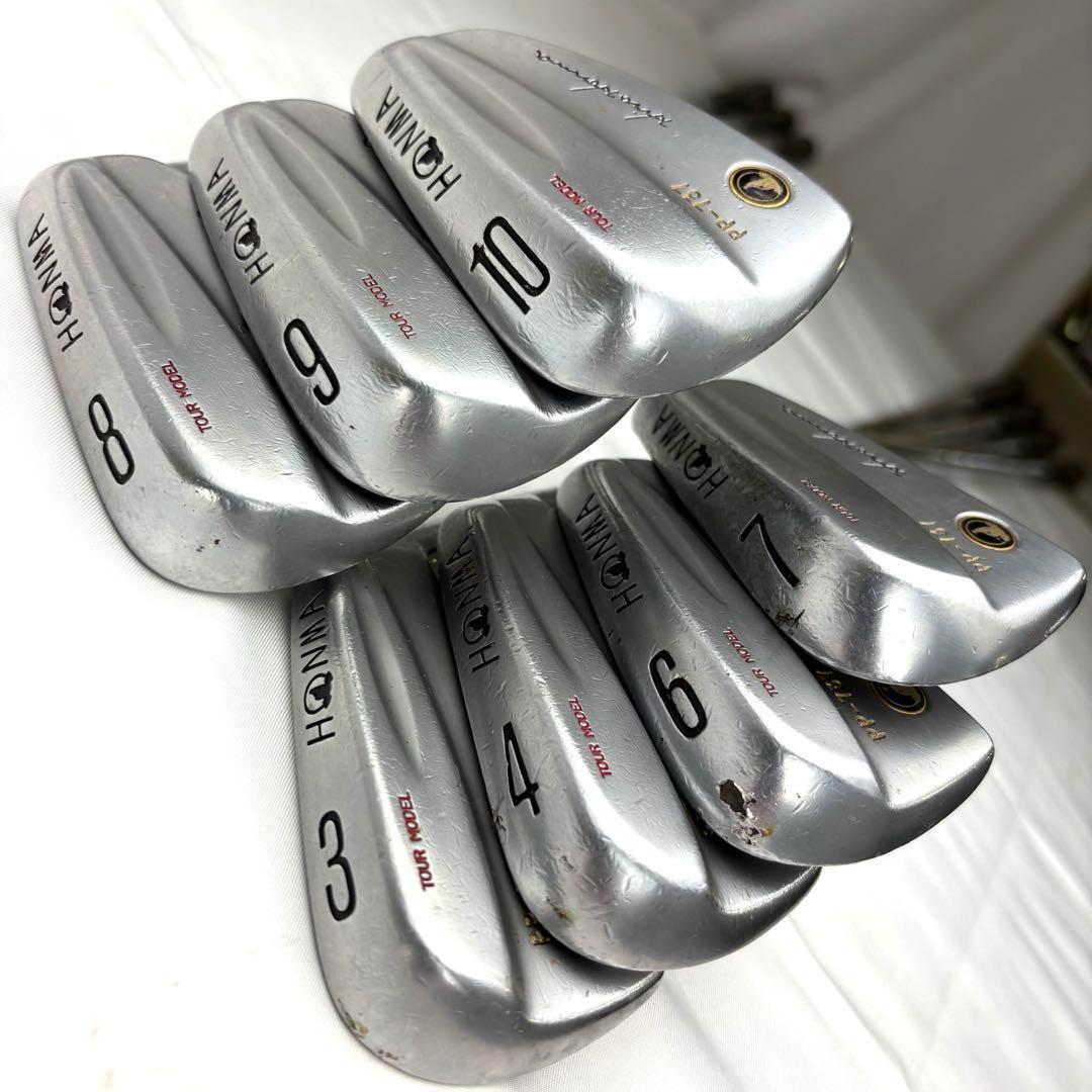 明器】本間ゴルフ HONMA PP-737 ゴルフクラブ アイアンセット7本