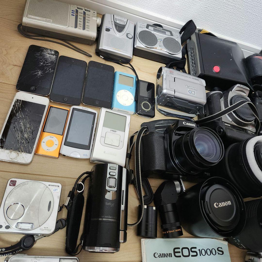 Canon多数！ デジタルカメラ、ビデオカメラ、iPod　フィルムカメラ　レンズ