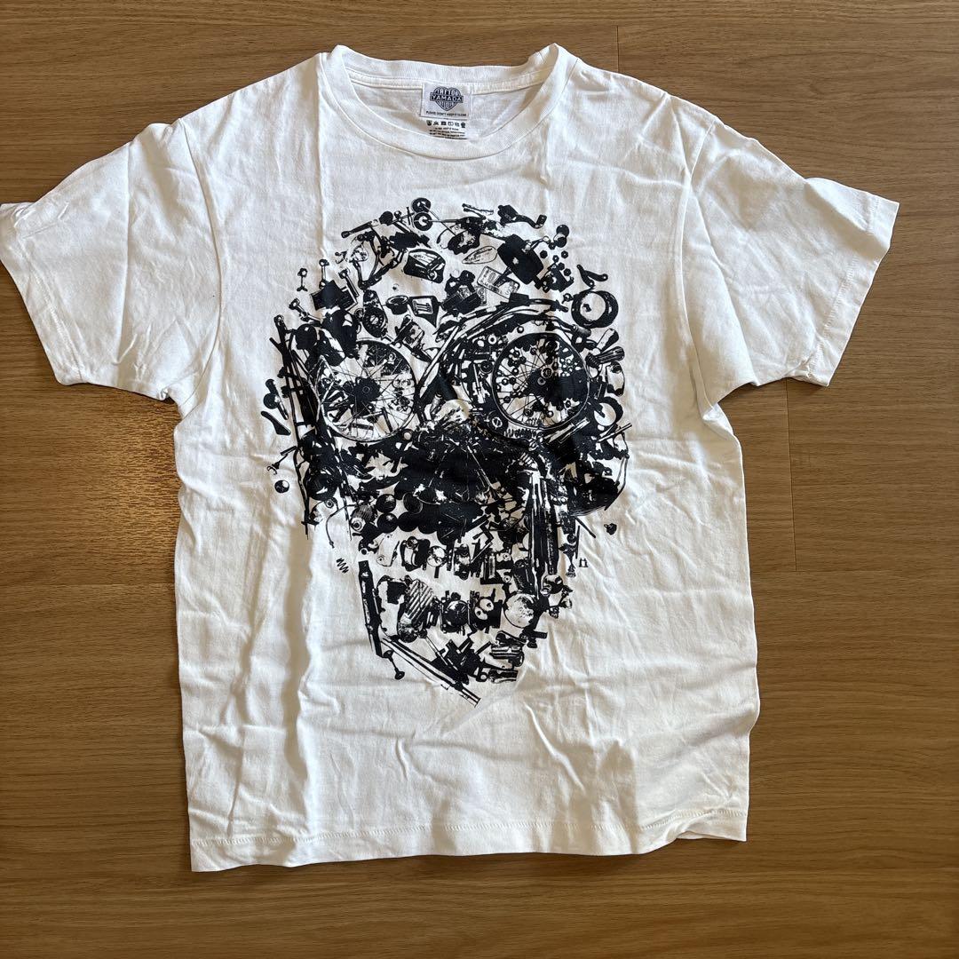 人気!YAMADA TATTOO STUDIO スカルTシャツMサイズ