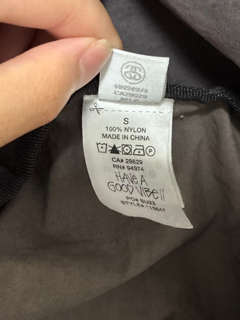 stussy　shell jacket 　シェルジャケット