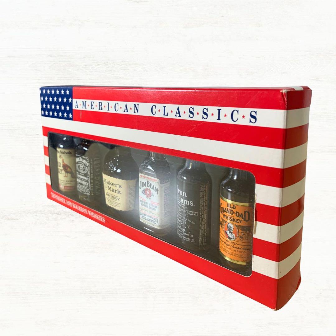 古酒】アメリカン クラシック ウィスキー 6本セットミニボトル
