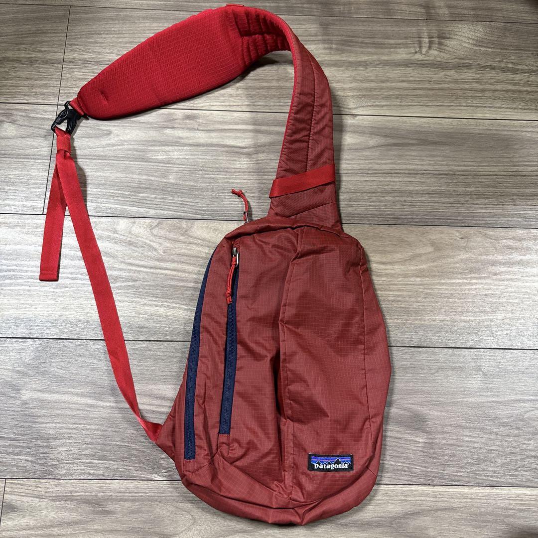 Patagonia ボディバッグ フェニックスレッド patagonia - 未使用【パタゴニア】アトム Atom スリング ボディ