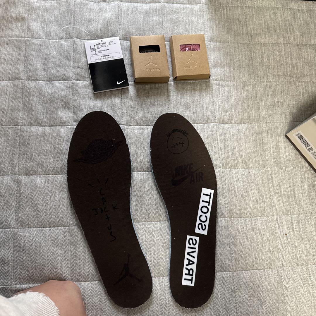 靴 Travis Scott NIKE Air Jordan 1 Low 28.0