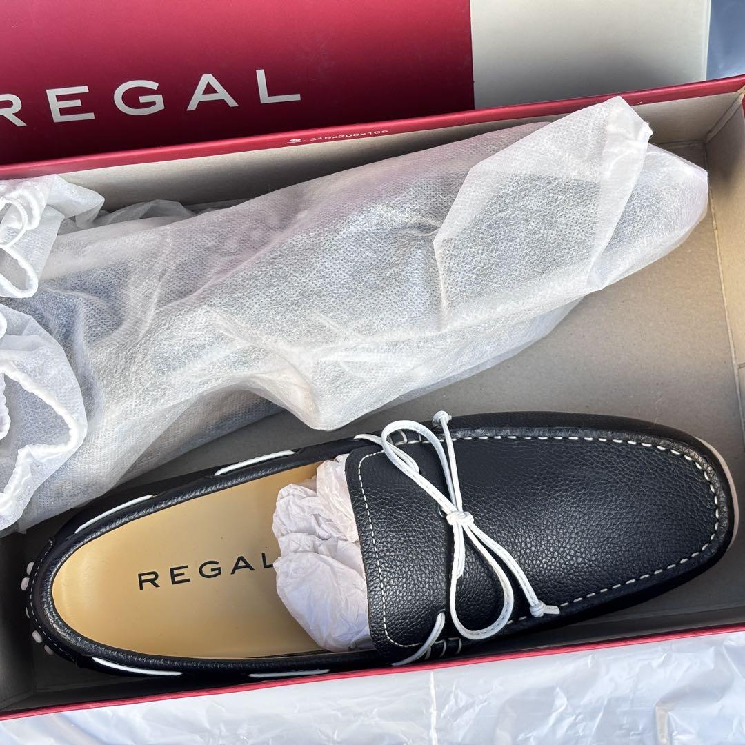 レビューの多い高評価商品特集！ REGAL ブラック モカシン ローファー 箱付き 954R 靴