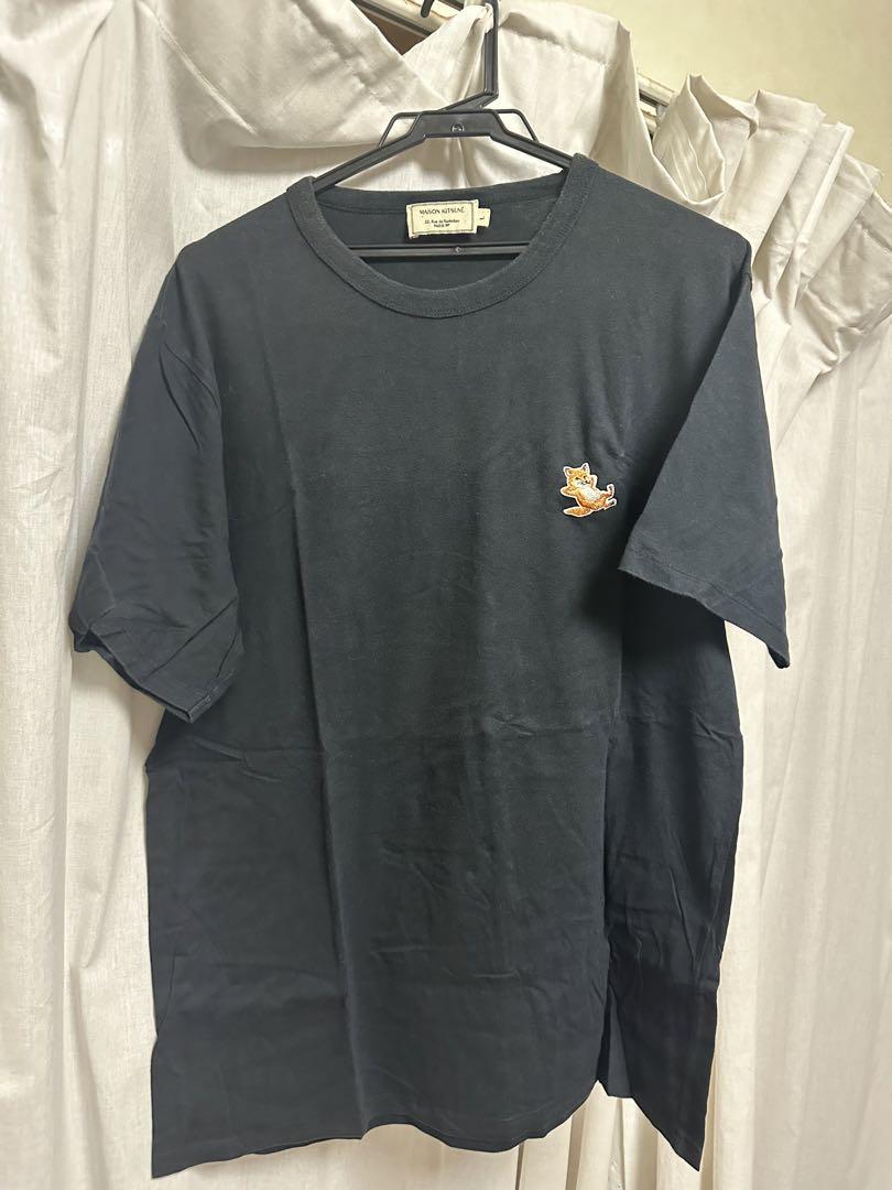 美品 MAISON KITSUNÉ 黒 Tシャツ Lサイズ