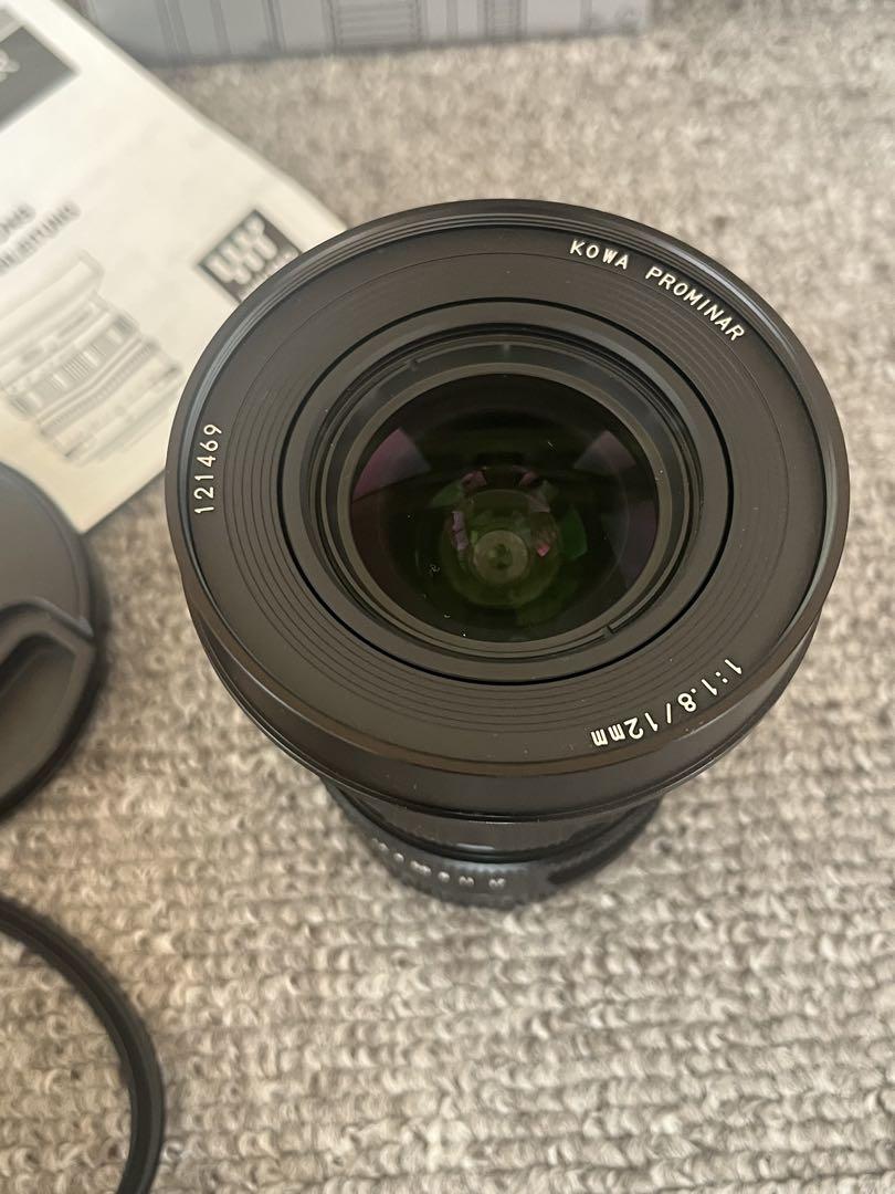 Kowa ❗️PROMINAR 12mm F1.8 レンズ