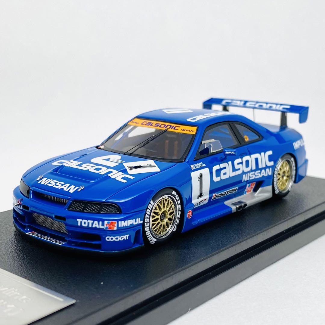 【未使用】　エブロ　hpi　CALSONIC Skyline GT-R　1995