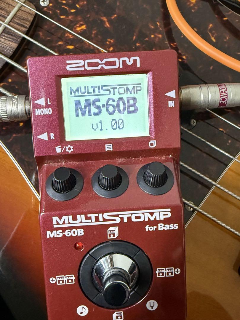 ZOOM ズーム MS-60B マルチエフェクター