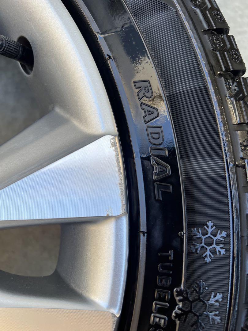 シャトルハイブリッド　純正16インチ　185/55R16 スタッドレス　ケンダ