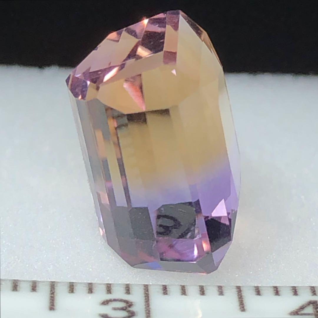 1040【極上大粒】鑑別ソ付11.420ct天然アメトリン ボリビア産ルース