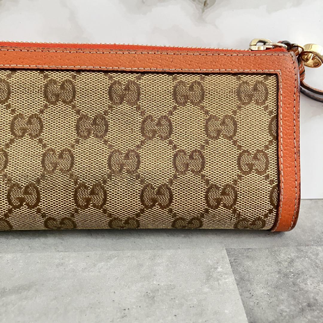 グッチ GUCCI GGキャンバス L字ファスナー 323403 長財布