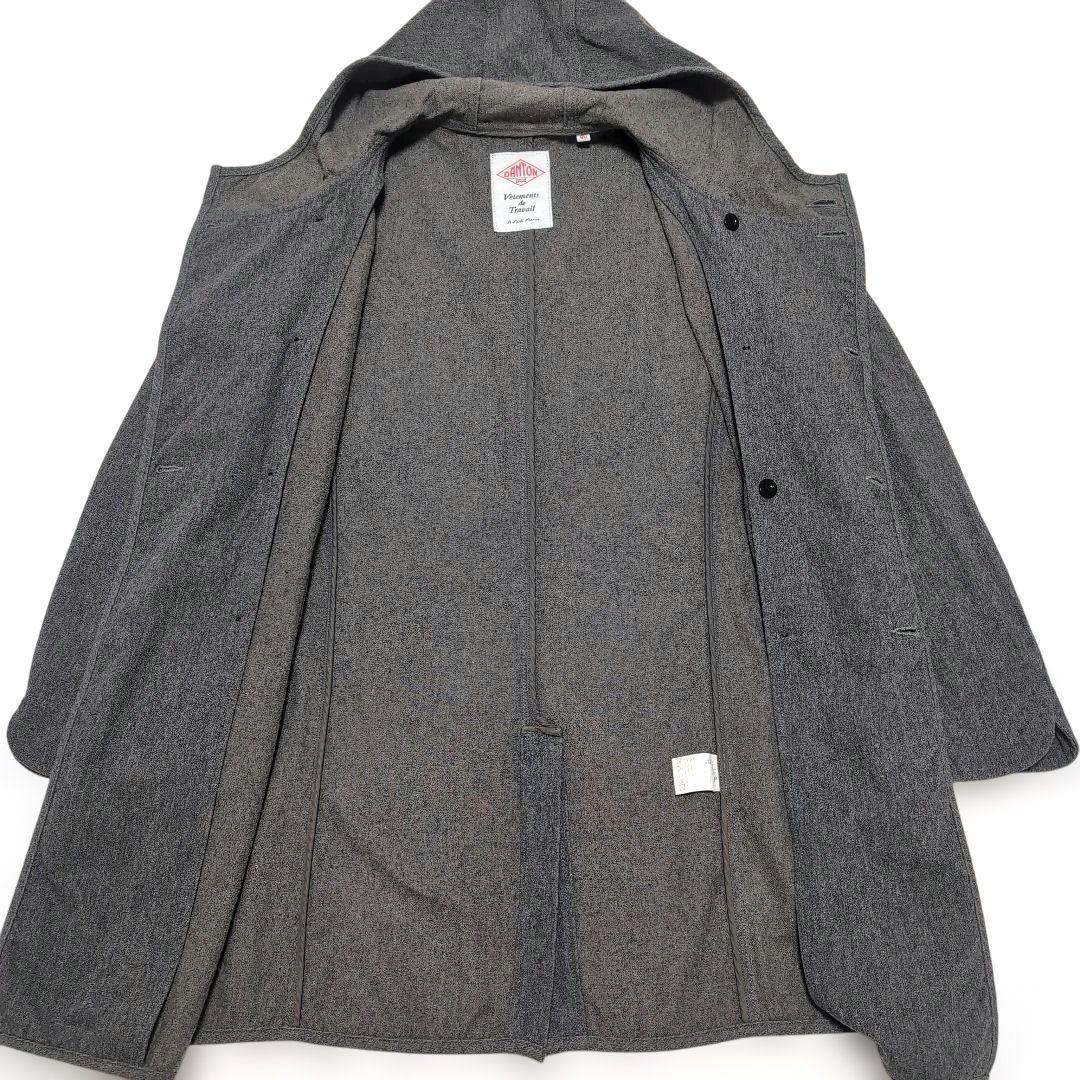 DANTON ダントングレーウールコート40サイズ　美品 DANTON ダントン コート グレー ウールコート 40 - メルカリ