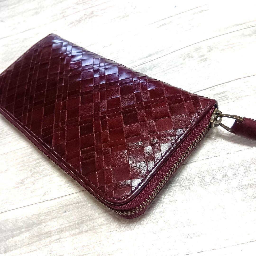 【新品・未使用品】Dakota 牛革ラウンドファスナー式 アロマティコシリーズ 新品・未使用品】Dakota 牛革ラウンドファスナー式 アロマティコ