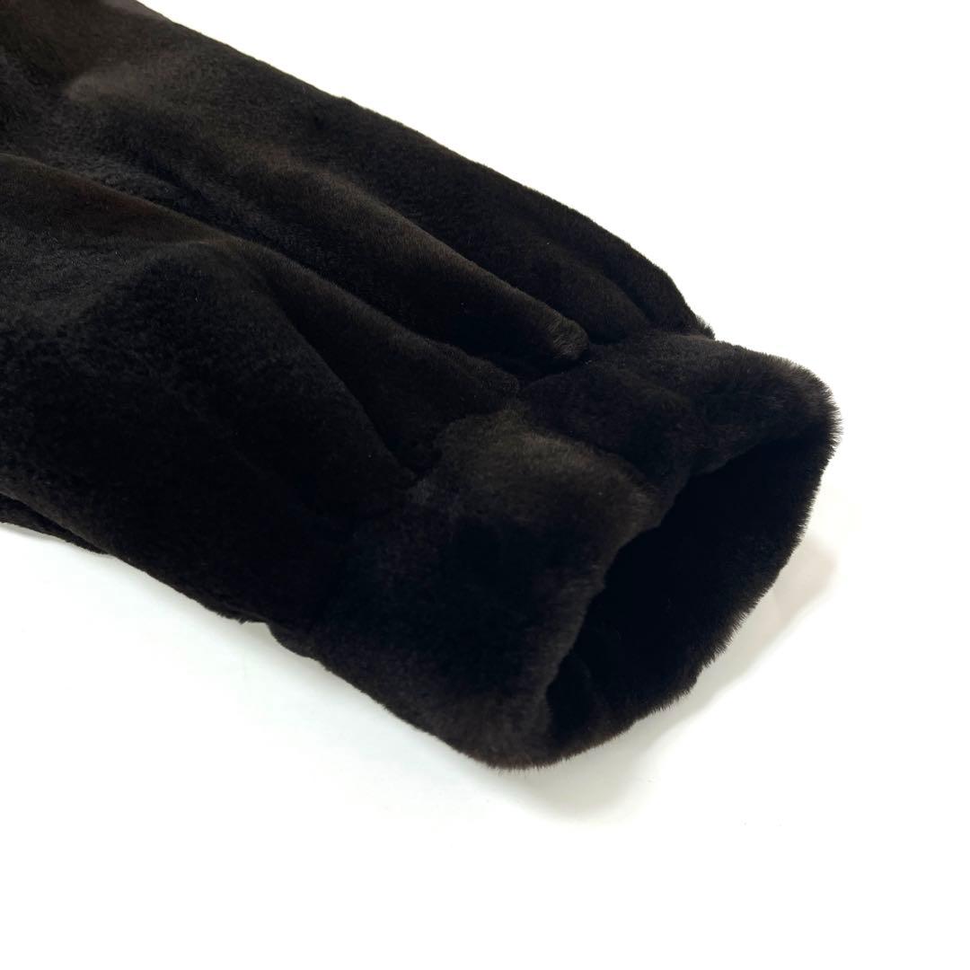 《Altima》アルティマ シェアードミンク コート ダークブラウン 《Altima》アルティマ シェアードミンク コート ダークブラウン