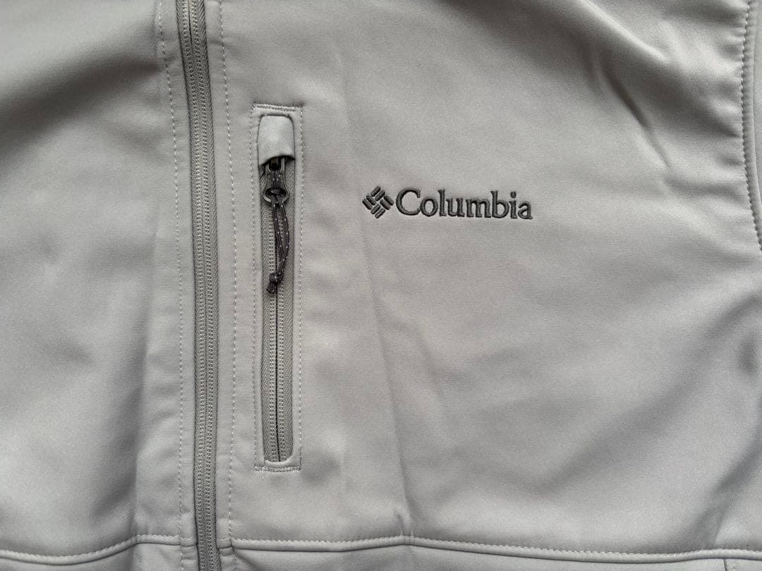 Columbia フルジップジャケット ライトグレーXL LL Columbia