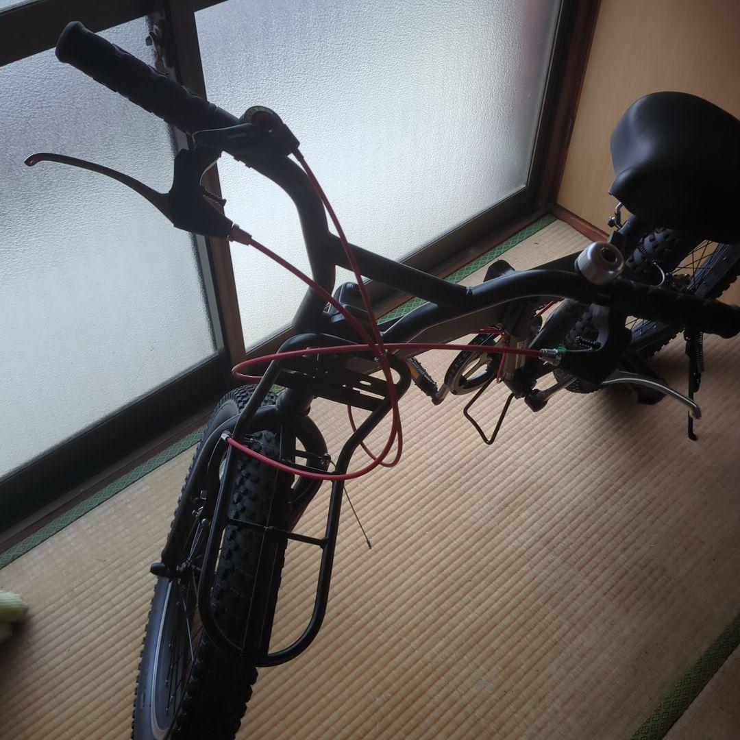 長崎市内から出品　極太タイヤ6段変速自転車 19,444円