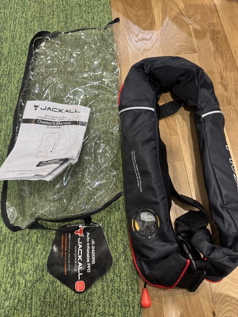 jackall ジャッカル膨張式PFD JK-2420RS