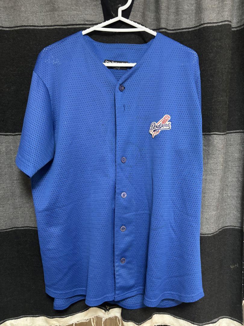 Dodgers メッシュユニフォームシャツ　90s