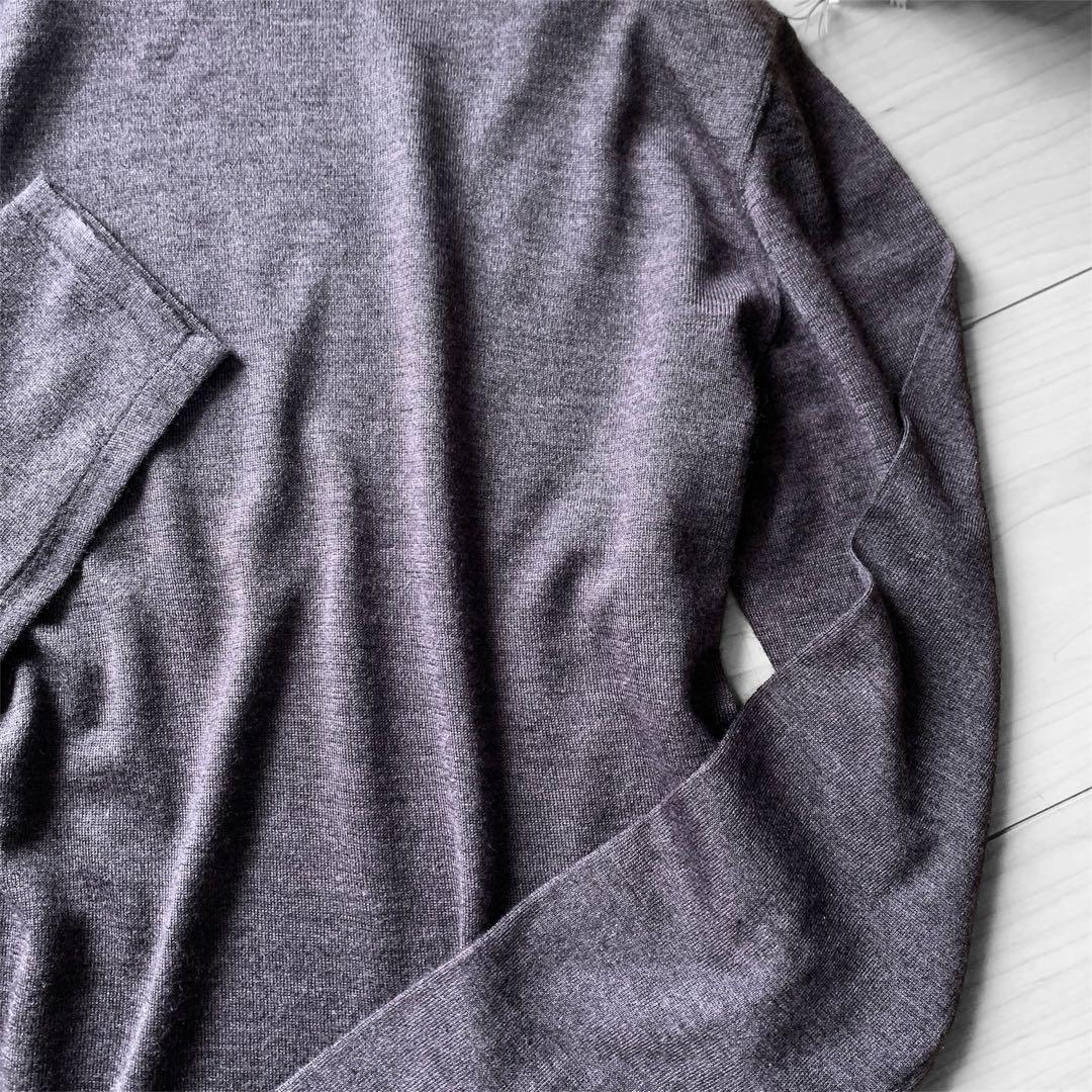 美品 Brunello Cucinelli 薄手 カシミヤ シルク ハイネック