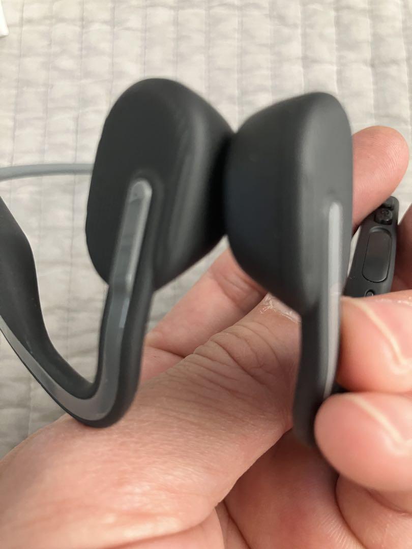 【吉、ちゃん】SHOKZ OPENMOVE 骨伝導イヤホン グレー