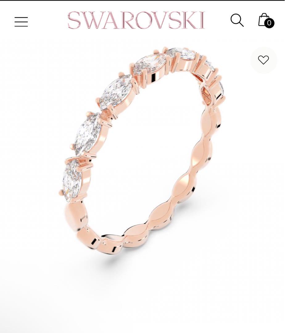 Swarovski クリスタルリング　50サイズ