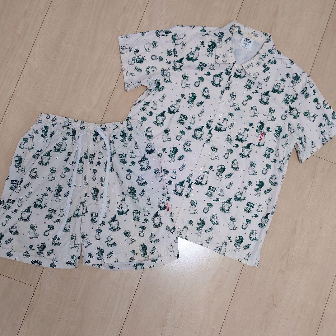 TIGHTBOOTH 総柄シャツ セットアップ