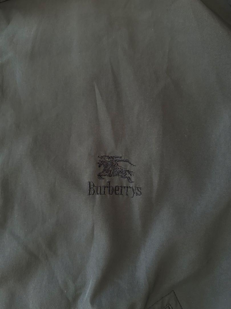 Burberry バーバリー　スイングトップ　ナイロンジャケット　ネイビー　L