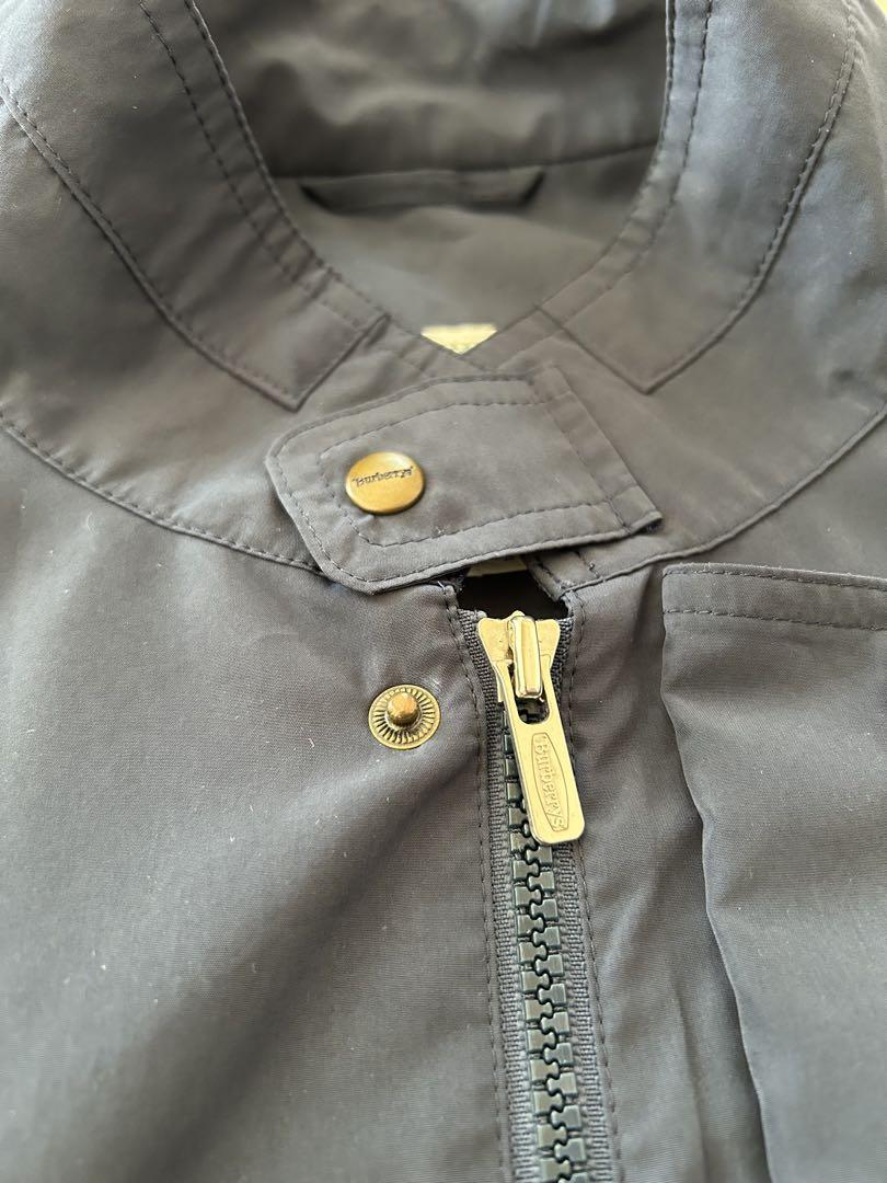 Burberry バーバリー　スイングトップ　ナイロンジャケット　ネイビー　L