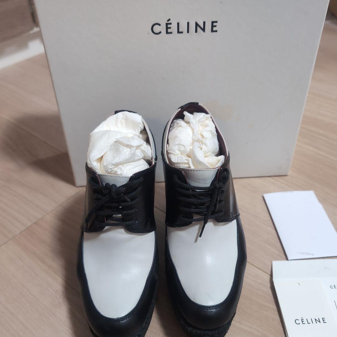 喜ばれる誕生日プレゼント 希少】【CELINE】 35 ローファー フィービー時代 靴
