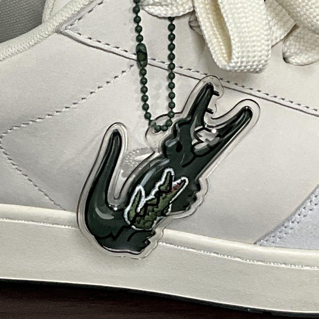LACOSTE オフホワイト スニーカー 26.5cm