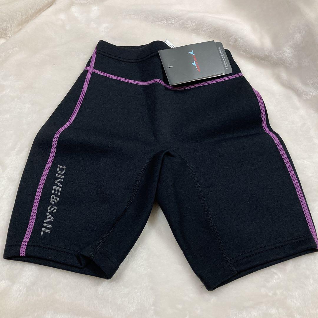 ⭐️新品未使用品⭐️ DIVE&SAIL ウエットスーツの下 S ブラック/ピンク