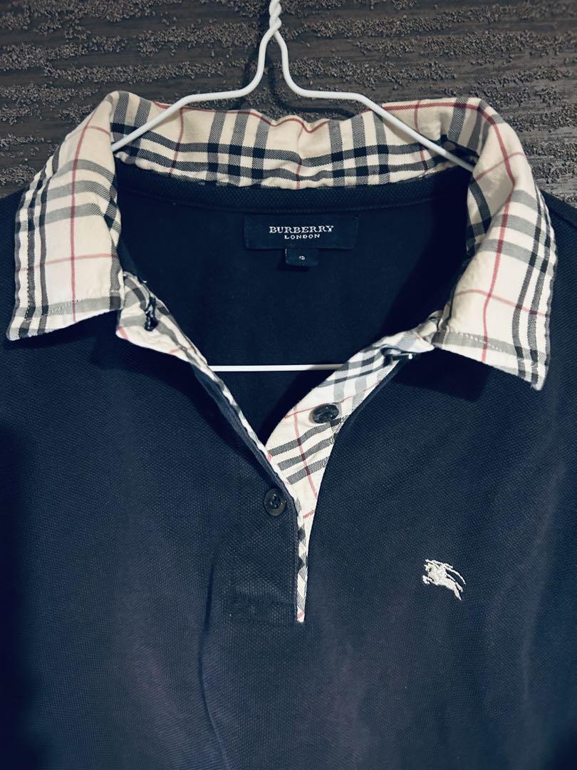 BURBERRY LONDON ポロシャツ ネイビー BURBERRY LONDON バーバリーロンドン ポロシャツ 半袖 紺
