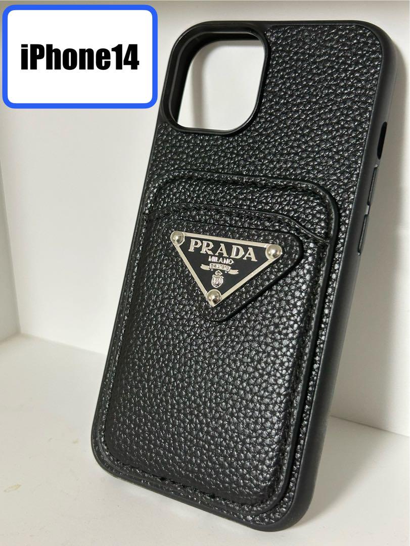 PRADA iPhone14ケース ブラック