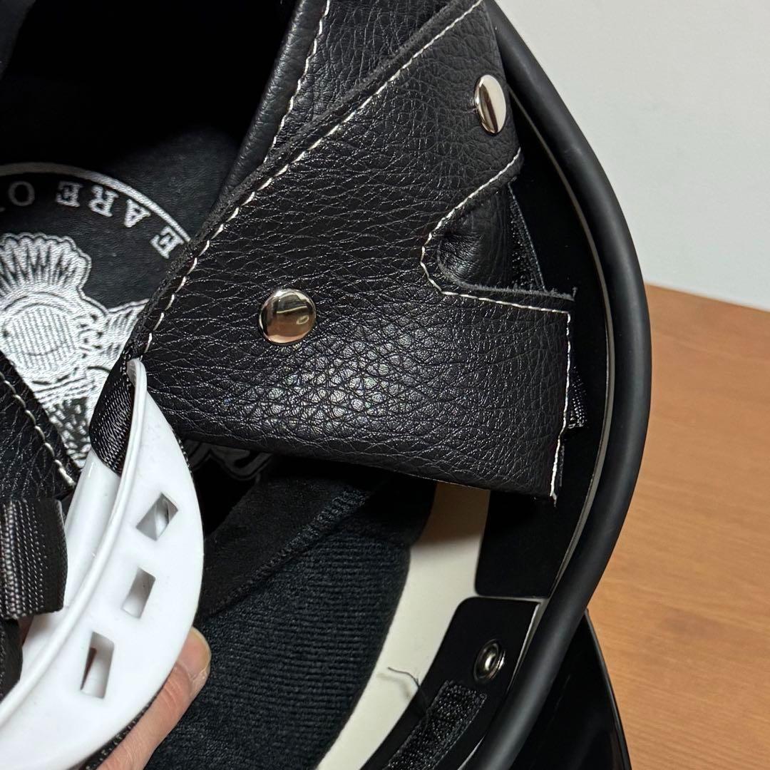 ハーフヘルメットXL ポリスヘル 半ヘル ショーティー 検Bell buco