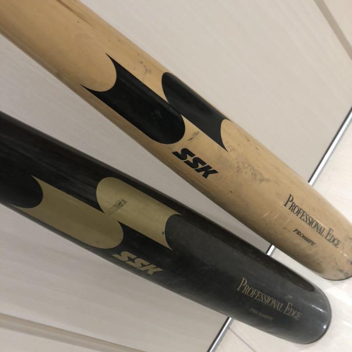 実使用】小田裕也選手 バット2本セット