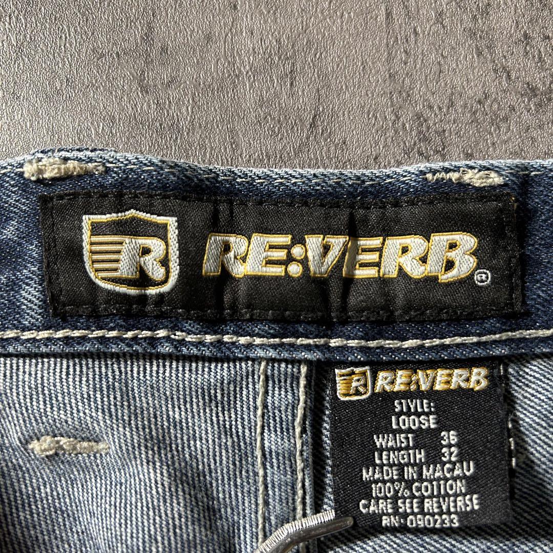 00s archive RE:VERB バギーデニムパンツ B系 極太 ジーンズ パンツ
