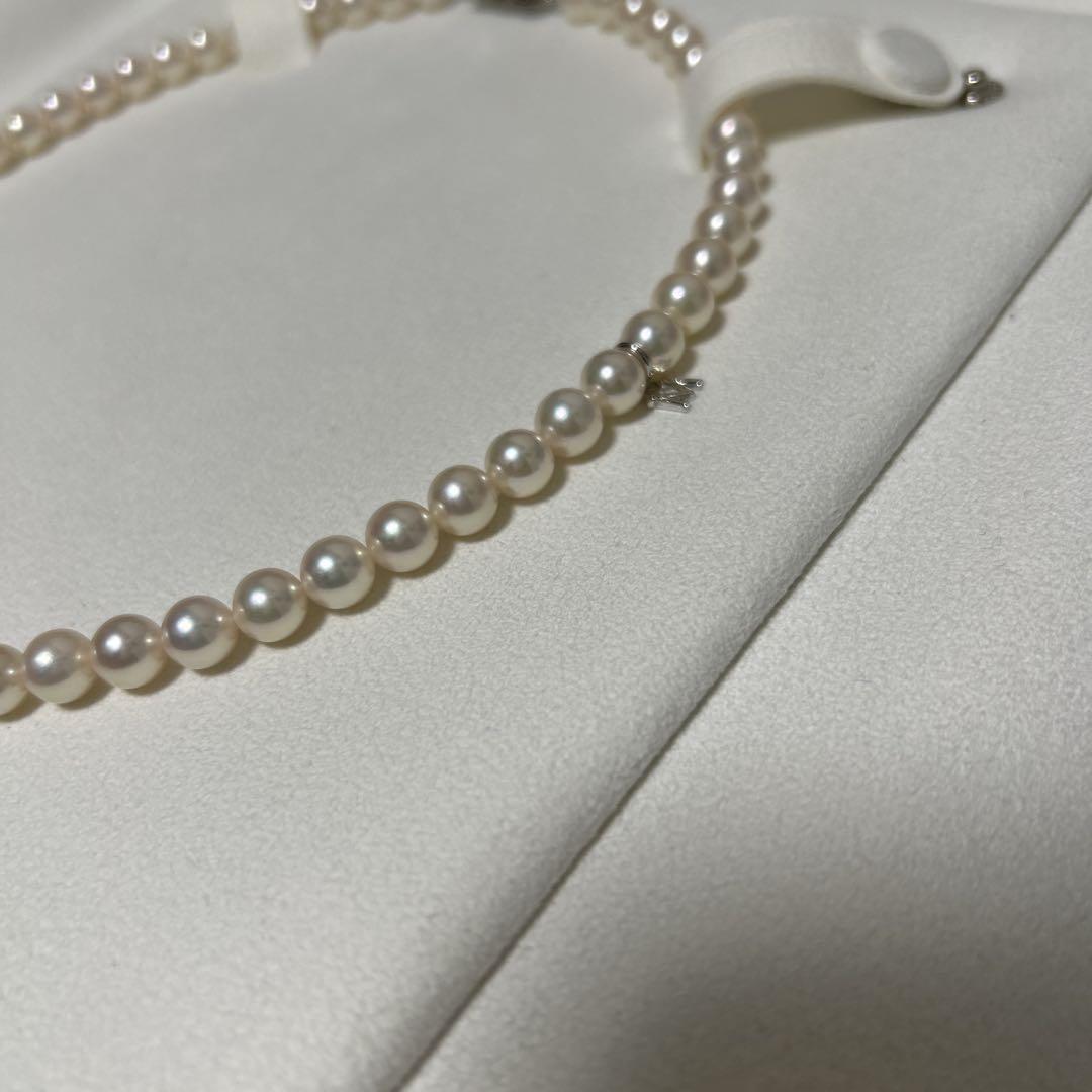 ミキモト MIKIMOTO あこや真珠　パール　ネックレス　約6.5〜7mm未満