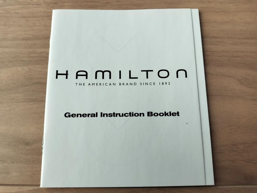 【美品】ハミルトン HAMILTON ボルトン 6264 箱有