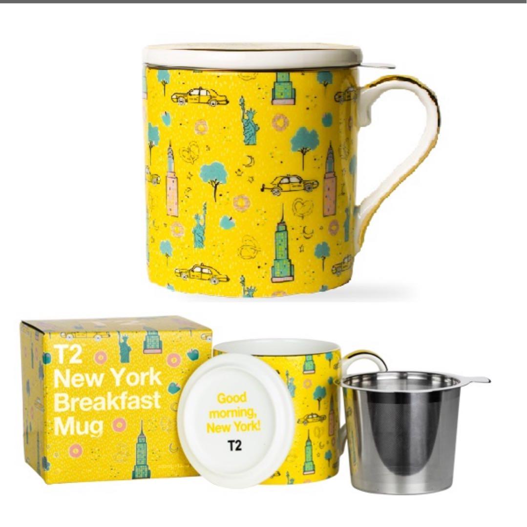 T2 ニューヨーク ブレックファースト マグカップ