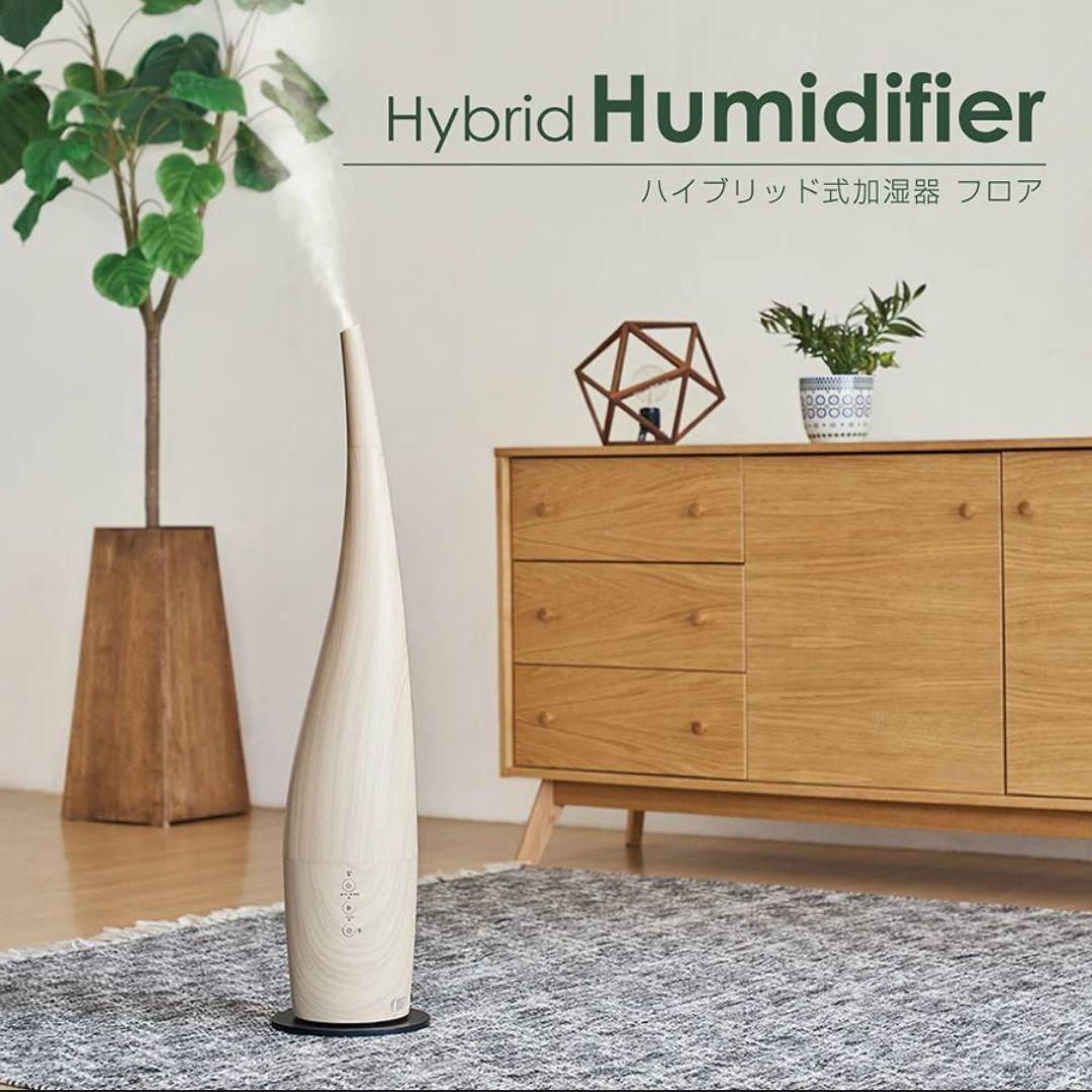 ドウシシャ ハイブリッド式加湿器 アロマケース付 DKHW-3511 NWD
