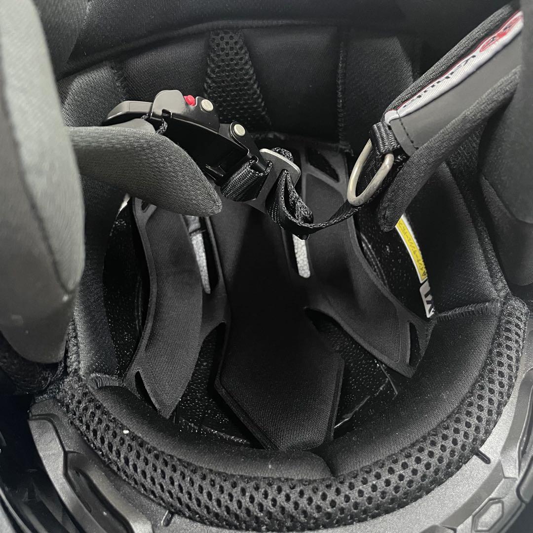 美品 オージーケーカブト Kabuto EXCEED XLサイズ マットブラック