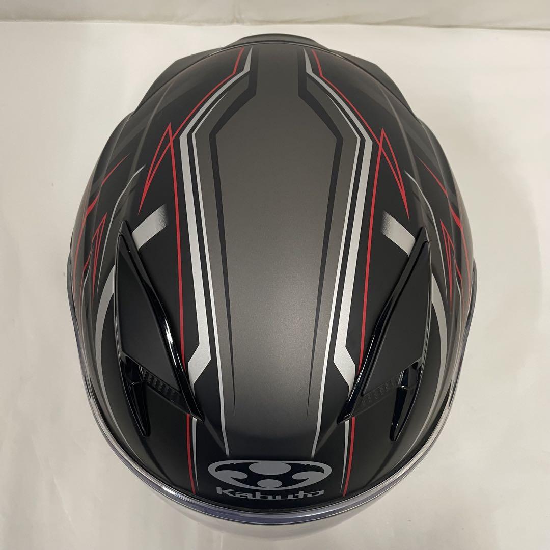 美品 オージーケーカブト Kabuto EXCEED XLサイズ マットブラック